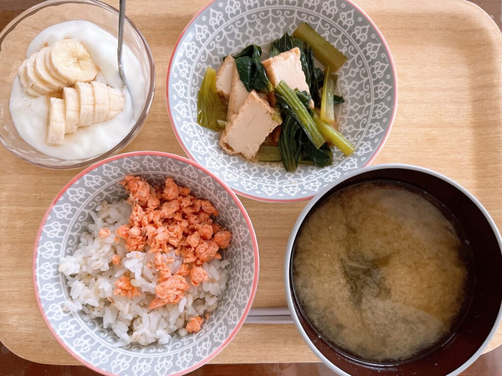 実際の食事メニュー写真