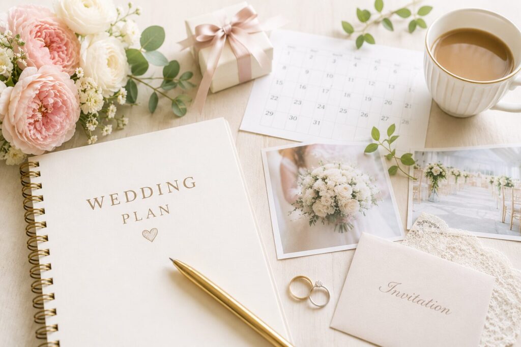 結婚準備をイメージさせてくれる画像