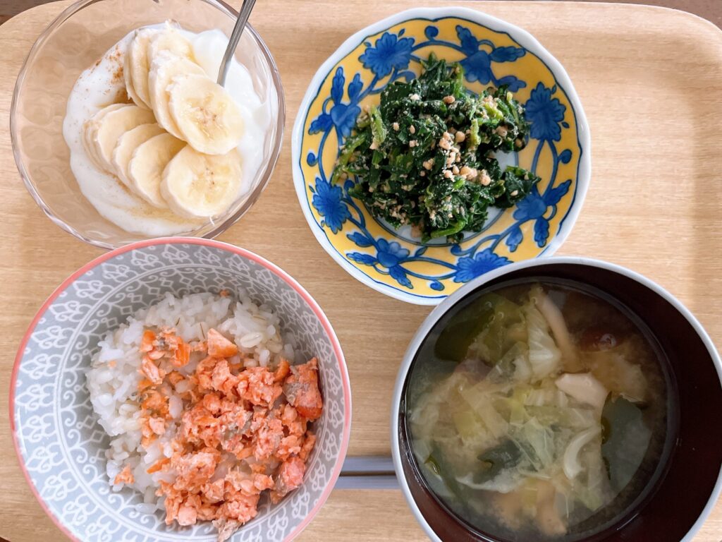 朝ごはんメニュー写真