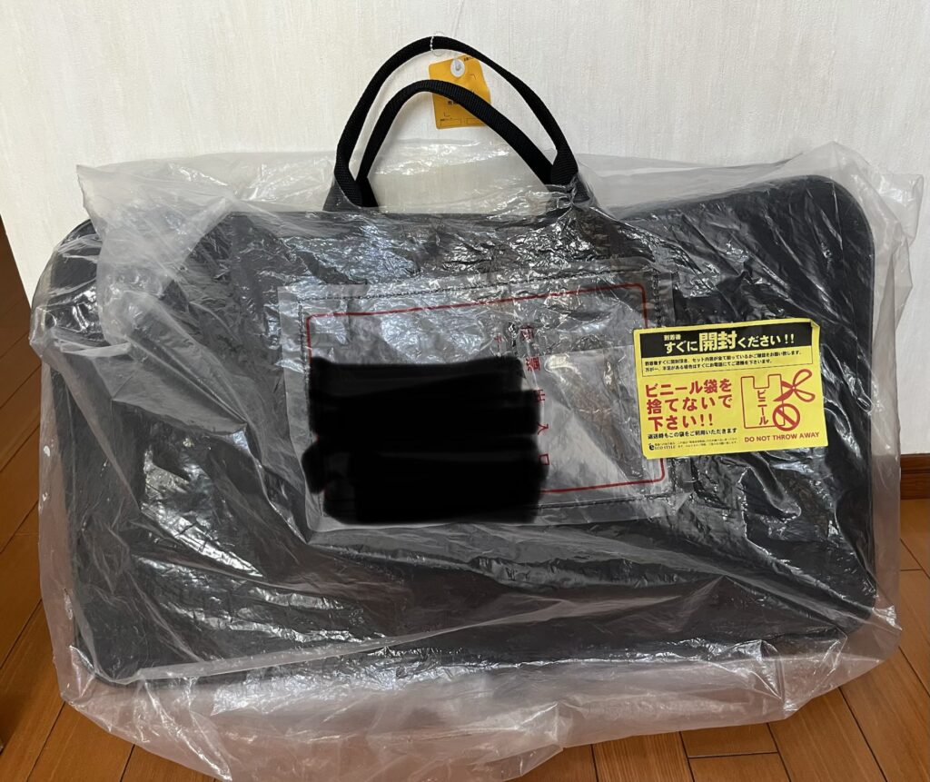 手提げバッグの写真