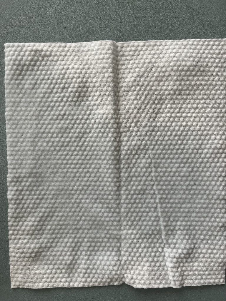 一木良品10mL吸水後のシートの様子すの写真